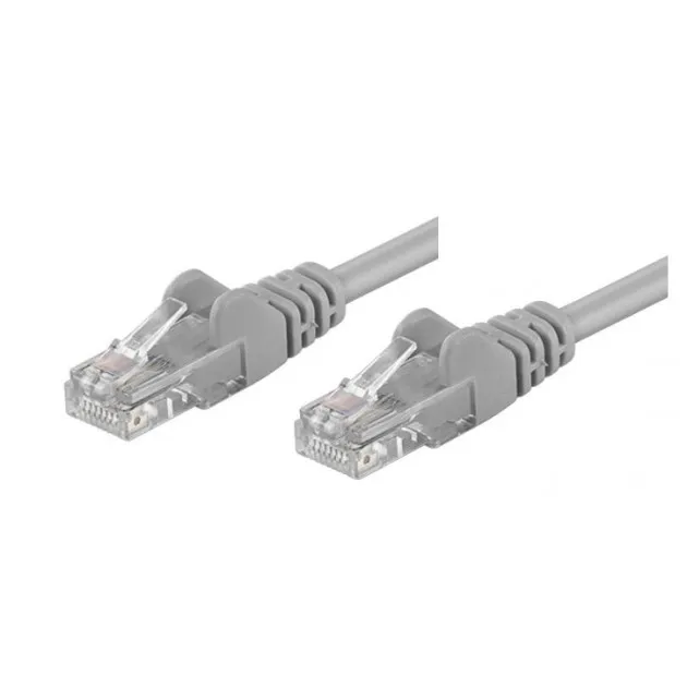 Netværkskabel CAT 5e, U/UTP, grå, 50 m