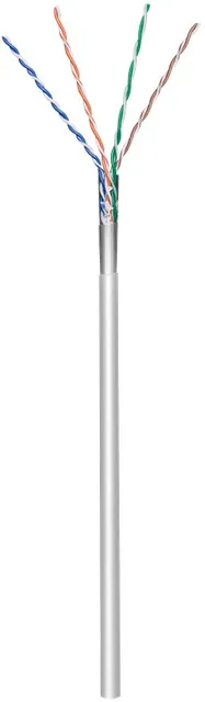 Goobay 15012 CAT 5e Network Cable, F/UTP, Grey, 100m Cable Length