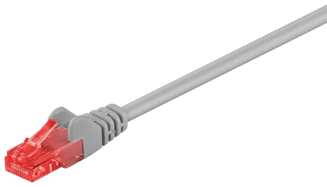 ALine CAT 6 Patch Cable, U/UTP, grey (LSZH)	