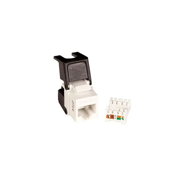 Keystone Modular Jack, RJ 45, CAT5e uskærmet