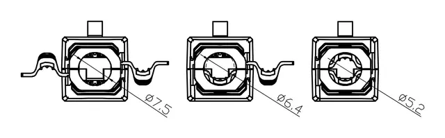 Intellinet RJ45 Modular Plug, Toolless Connector, Cat5/5e/6, 22-26 AWG Solid and Stranded UTP Ca...