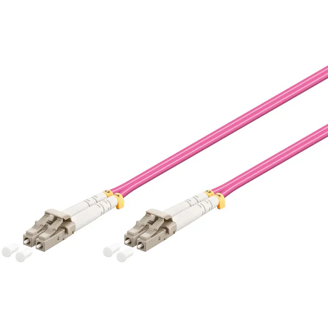 Fiberkabel 50/125 my LC-LC, OM4 multimode duplex, 5 m