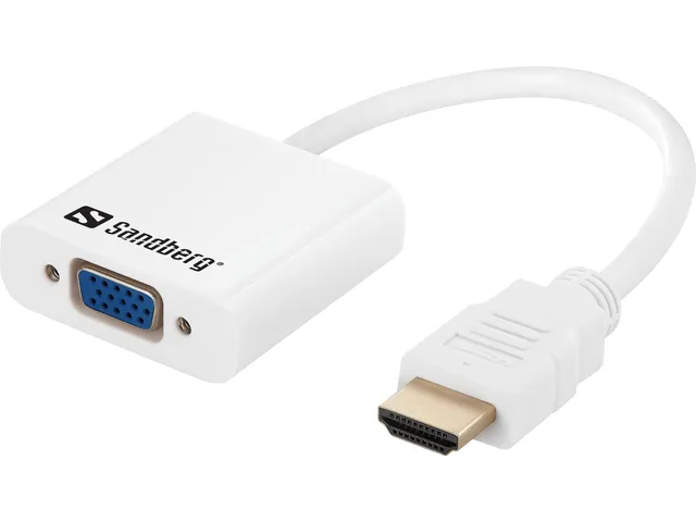 Sandberg HDMI to VGA+Audio Converter, *HDMIM, *VGAF