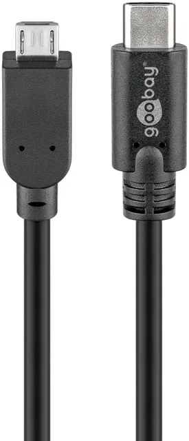 USB-C til Micro USB 2.0 - 60CM