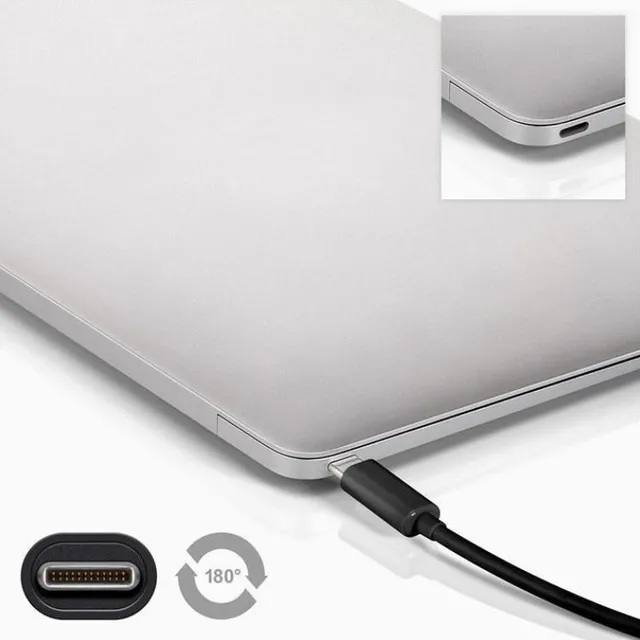 Goobay 67976 USB-C 3.1 Generation 1 Cable, Black, 1m Length