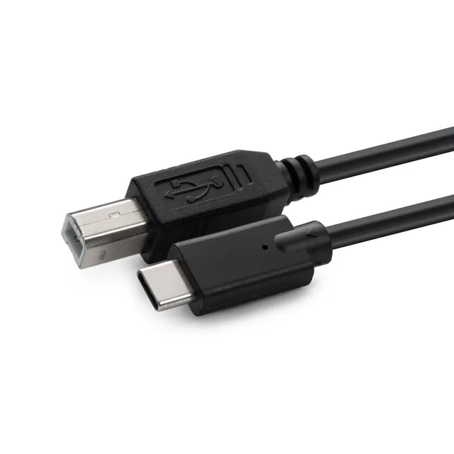 USB-C til USB Type B 2.0 - 100CM