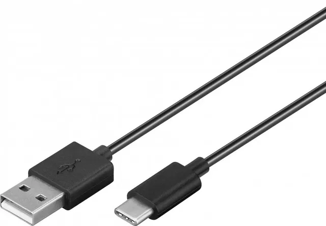 USB-C charging and sync cable 0.5m (USB-A > USB-C)