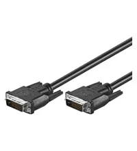 DVI monitor kabel 24+1 han/han, 15 m