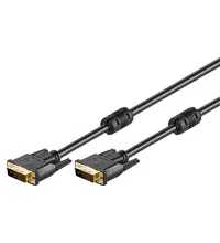 DVI monitor kabel 24+1 han/han, 20 m