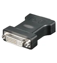 Goobay 68029 Analog DVI/VGA Adapter, Nickel Plated