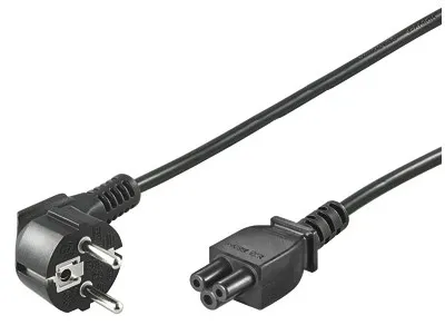 Powerkabel Shucko/Micky 1,8M, sort