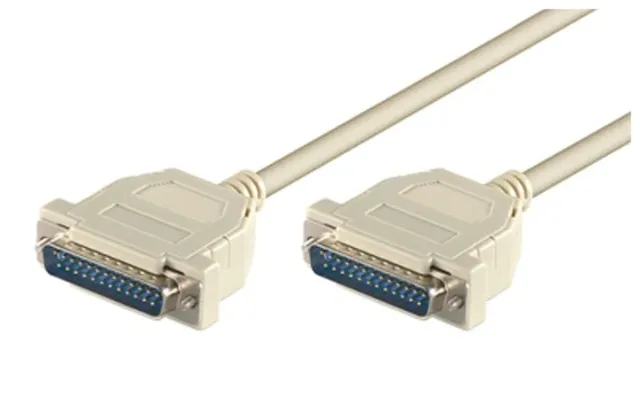 Data kabel, parallel, 25 pol SUB-D han/han, 10 m