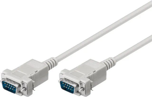 Seriel forl. kabel, 9 pol SUB-D han/han, 2 m