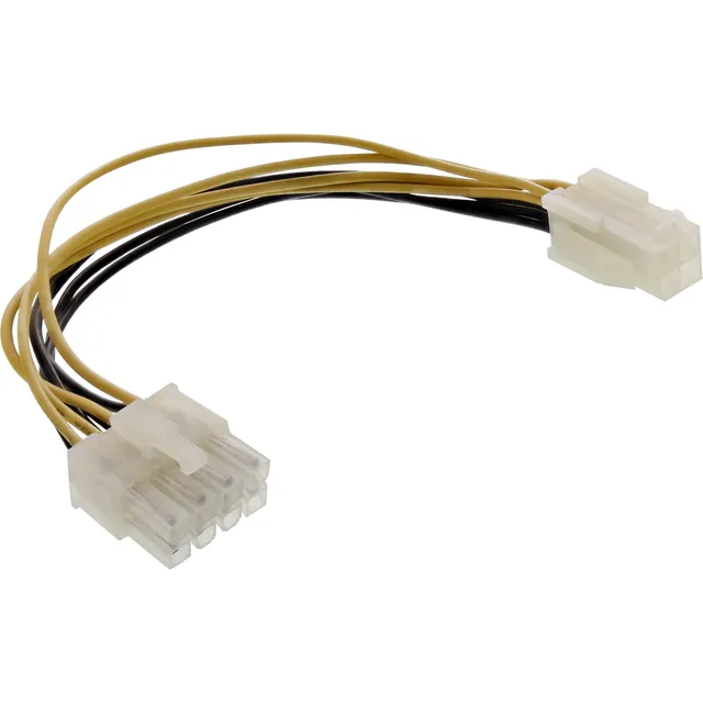 Power adapter internal, 4-pin ATX1.3 power supply to 8-pin ATX2.0 mainboard, 20cm