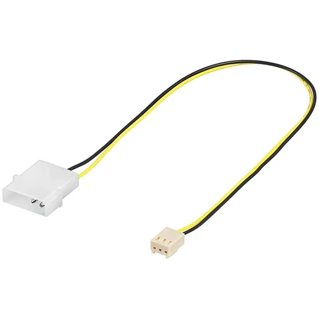Strøm kabel 3 pin hun til 4 pin han
