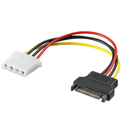 Strøm kabel, SATA han til 5,25 hun