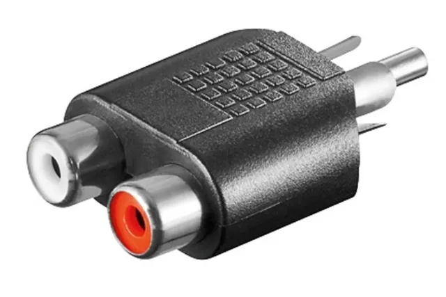 Audio adapter, Phono han/2x phono hun