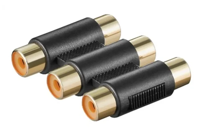 Audio adapter, 3xPhono hun/hun