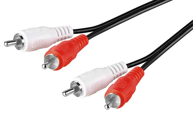Goobay 50031 Stereo RCA Cable 2x RCA, 10 m Cable Length