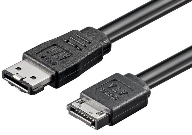 SATA eksternt kabel, SATA/eSATA, 1 m