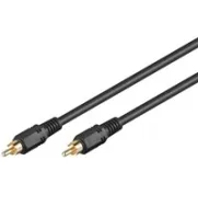 Goobay 50338 Coaxial Digital/Audio Connector Cable, RCA S/PDIF, Double Shielded, 15 m Cable Length