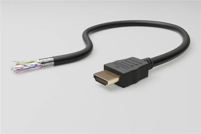 HDMI 2.0 HQ forbindelseskabel, 19 pol han/han, 0,5 m
