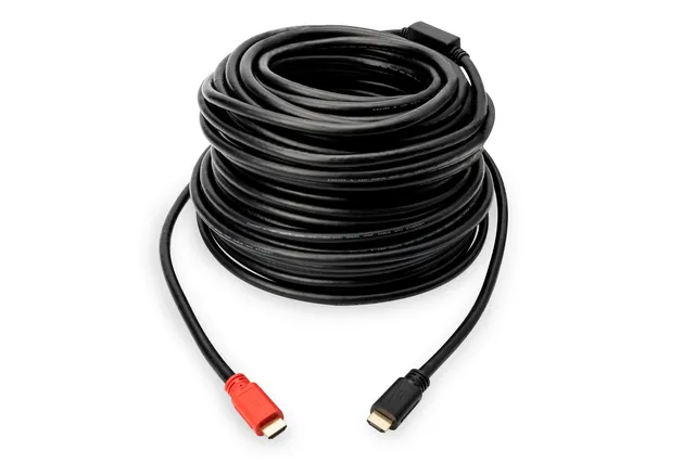 HDMI 1.4 HQ forbindelseskabel, 19 pol han/han, 20m M.aktiv forstærker