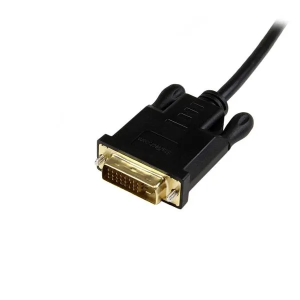 StarTech.com MDP2DVIMM6BS videokabel adapter 1,9 m Mini DisplayPort DVI-D Sort