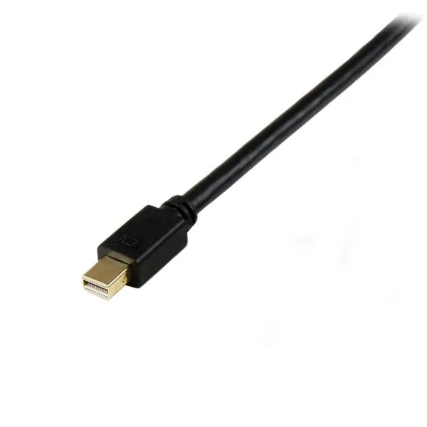 StarTech.com MDP2DVIMM6BS videokabel adapter 1,9 m Mini DisplayPort DVI-D Sort