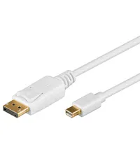 DisplayPort kabel, Mini DisplayPort han/ DisplayPort han, 1 m