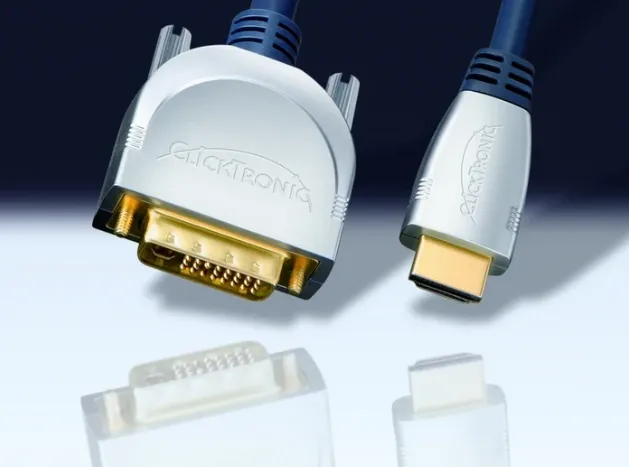 Clicktronic HQ HDMI/DVI kabel, 5 m - HC270-500