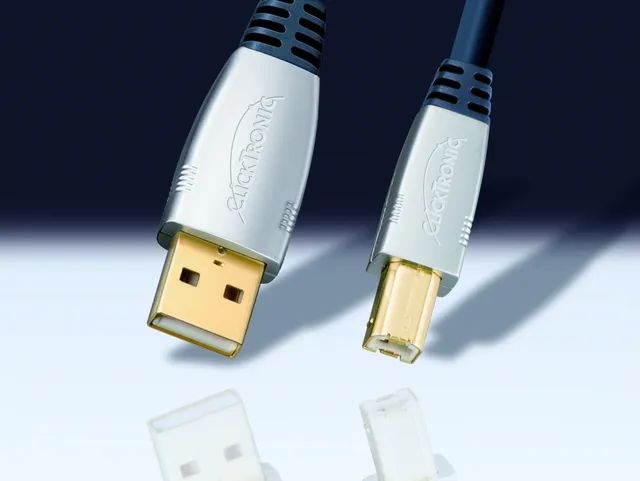 HQ USB2 kabel A-han/B-han, 5 m - HQ