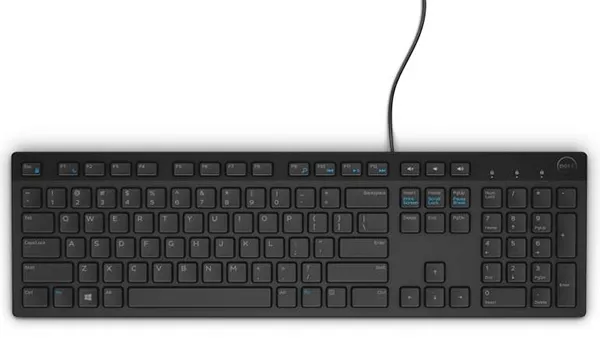 DELL Multimedia Keyb KB216 Nordic Black