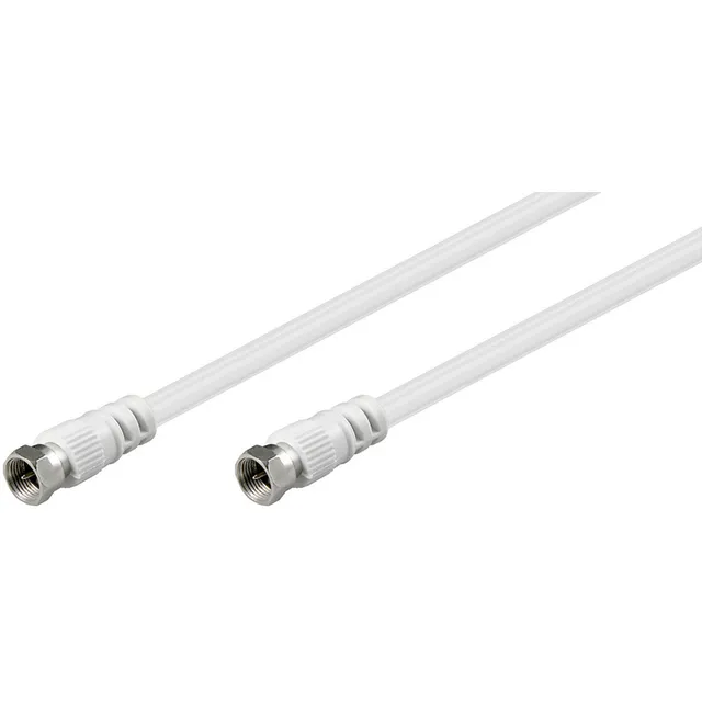 Goobay 11867 SAT antenna cable (<70 dB) 2x shielded - F male > F male