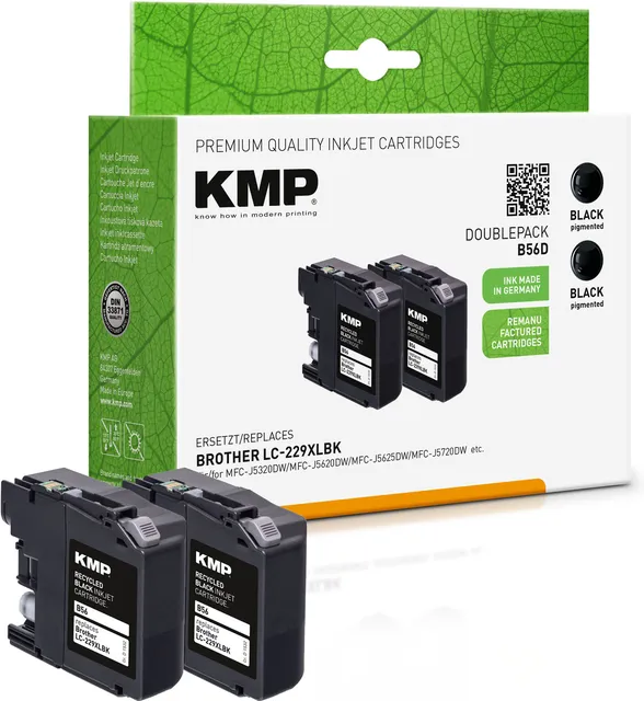 KMP C66 Ink Cartridge Replaces PGI-5BK Black