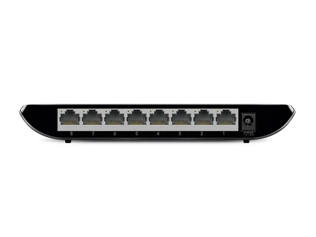 TP-Link TL-SG1008D netværksswitch Ikke administreret Gigabit Ethernet (10/100/1000) Sort