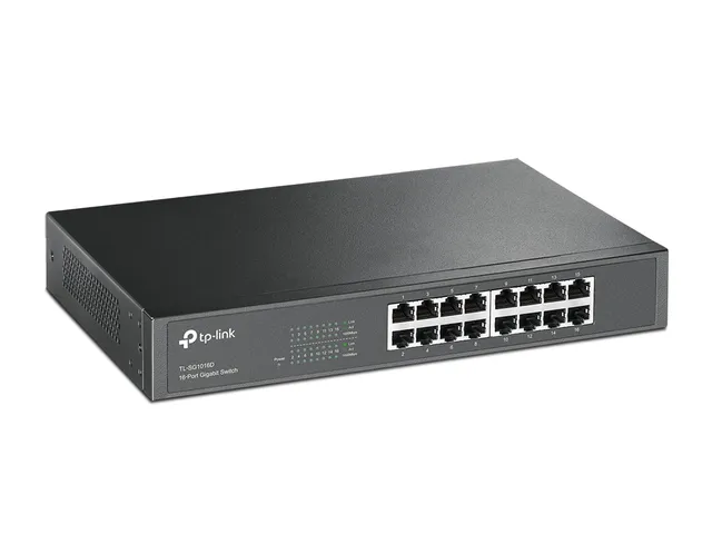 TP-LINK TL-SG1016D Switch 16 ports Black