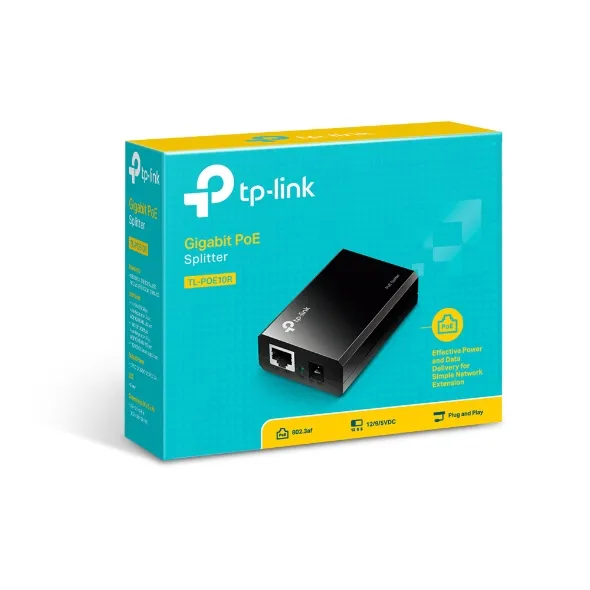 TP-Link TL-POE10R - Power over Ethernet (PoE) splitter