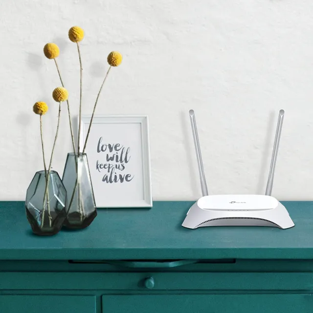 TP-Link 300 Mbps 3G/4G Single-Band Wi-Fi Router, 1x 2.0 USB Port, 5x Fast WAN/LAN Ports, Connect...