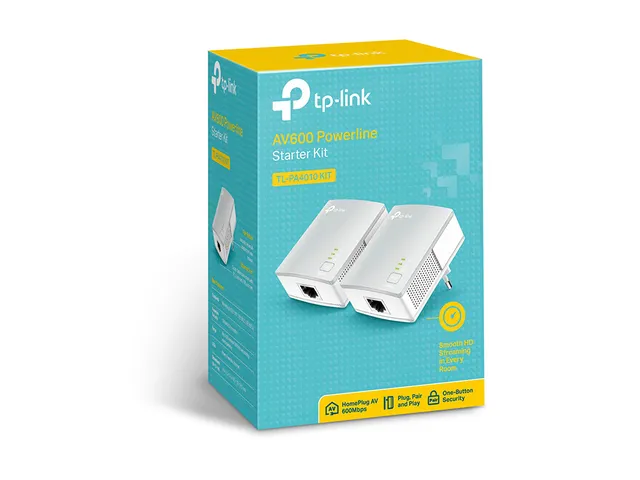 TP-Link TL-PA4010KIT - AV500 Nano Powerline Adapter Starter Kit