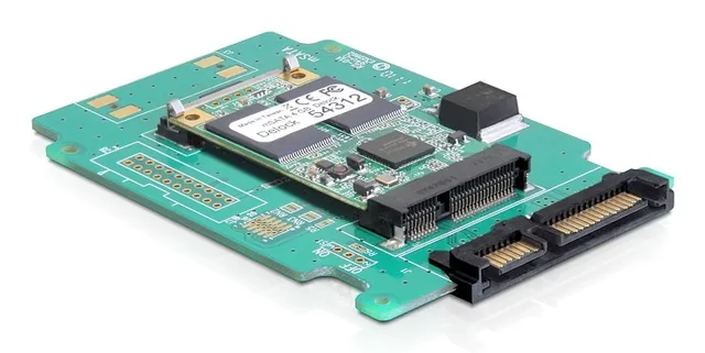 DELOCK Adapter SATA SATA 22Pin -> mSATA 2,5" Platine