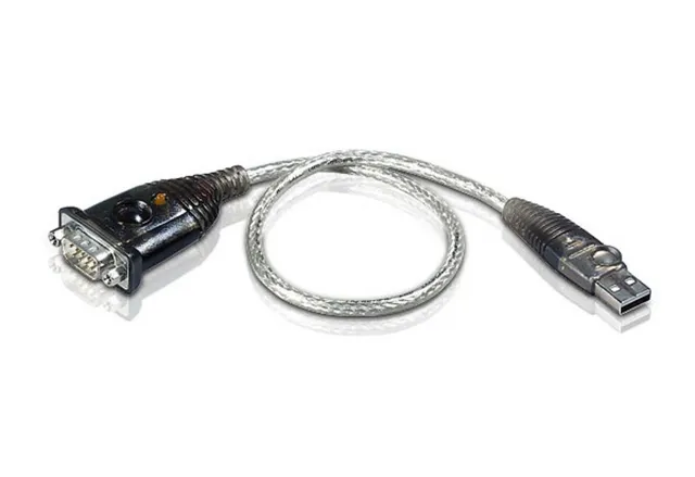 USB til seriel adap. ATEN, USB A-han/9 pol SUB-D han 35cm