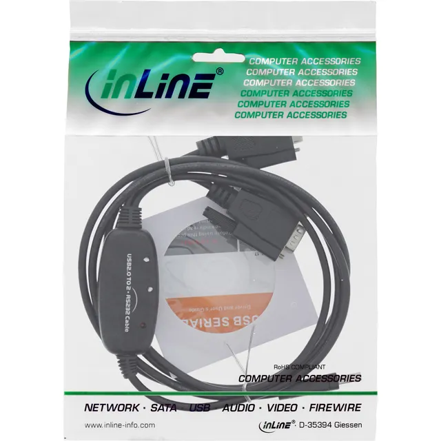 USB til 2 x seriel adapter