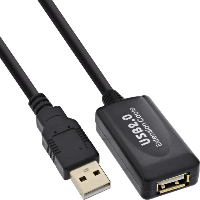 USB2 aktivt forlængerkabel, 5m