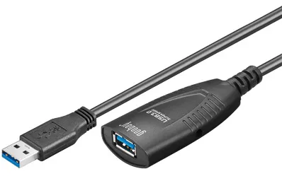 USB3 aktivt forlængerkabel, 5m