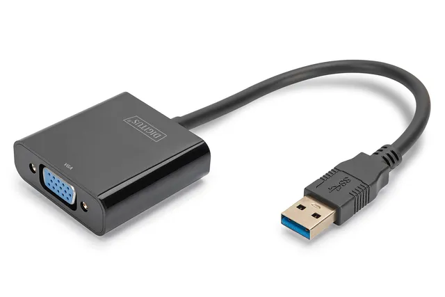 Digitus USB 3.1 Gen 1 Graphics Adaptor, black, DA-70840, 5V