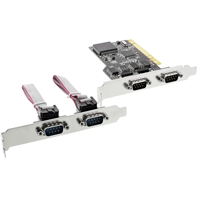 Seriel RS232 PCI udvidelseskort 4 porte