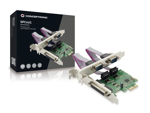 Conceptronic SPC01G interface-kort/adapter Intern Parallel, RS-232