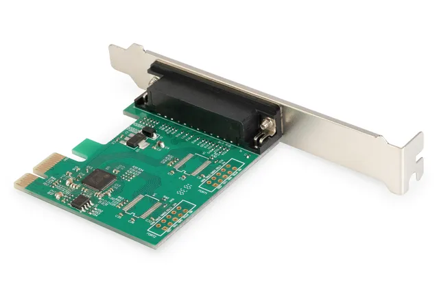 DIGITUS 1-port parallel interface card, PCI EXPRESS