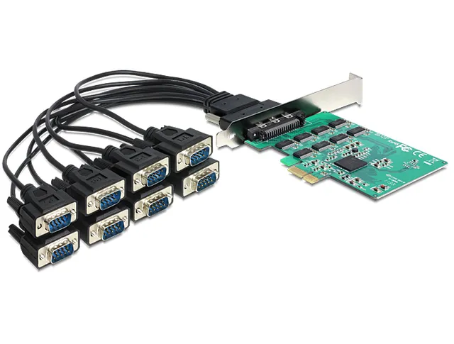 PCI Express Card 8 x Serial 